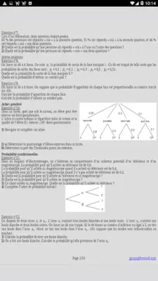 Probabilités - Exercices corrigés android App screenshot 0